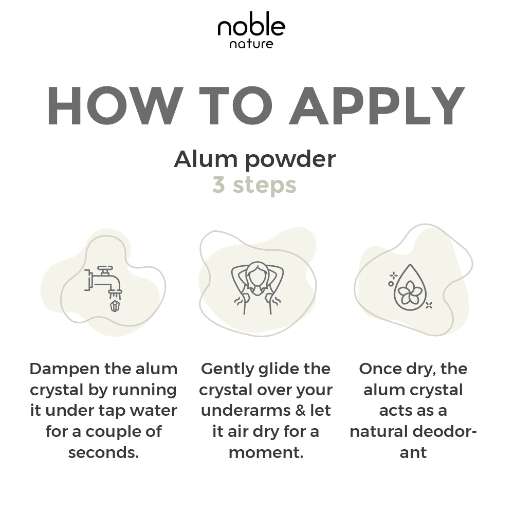Natural Purified Alum Powder