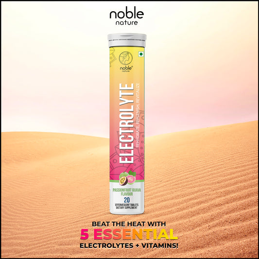 Electrolyte Effervescent Tablets (Passionfruit Guava)