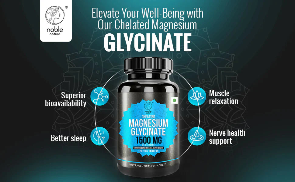 جليسينات المغنيسيوم المخلبي 3500 ملغ 120 قرصًا