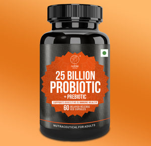 25 Billion CFU Probiotic + Prebiotic – 60 Capsules