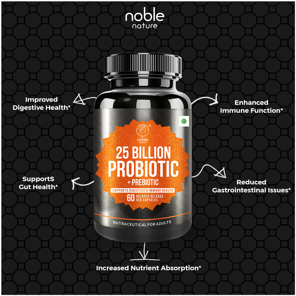 25 Billion Cfus Probiotic Capsules