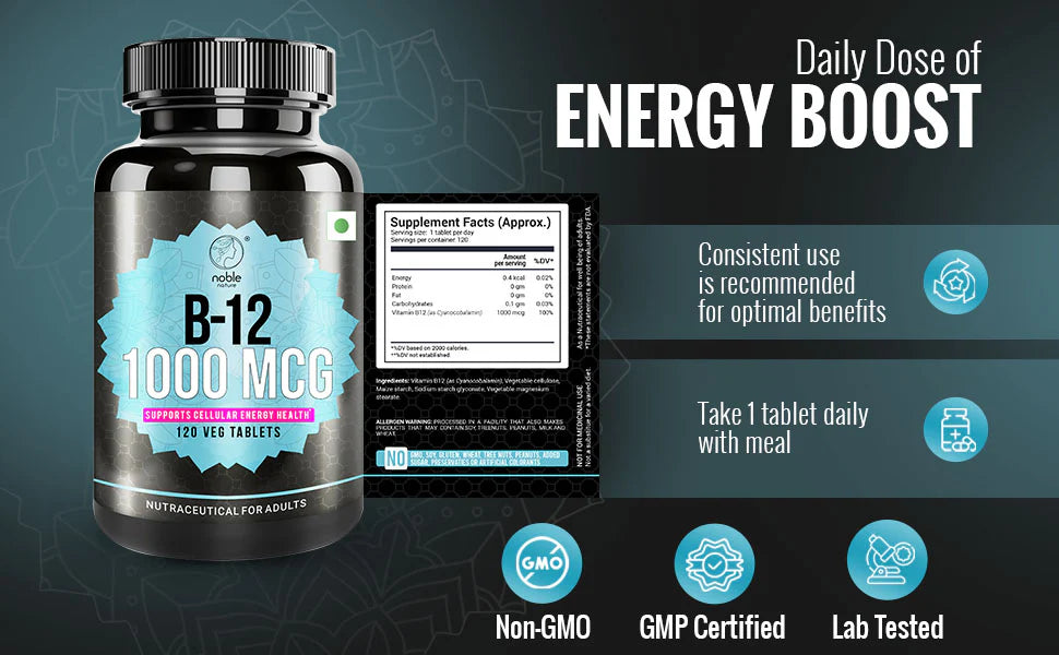 أقراص فيتامين ب12 