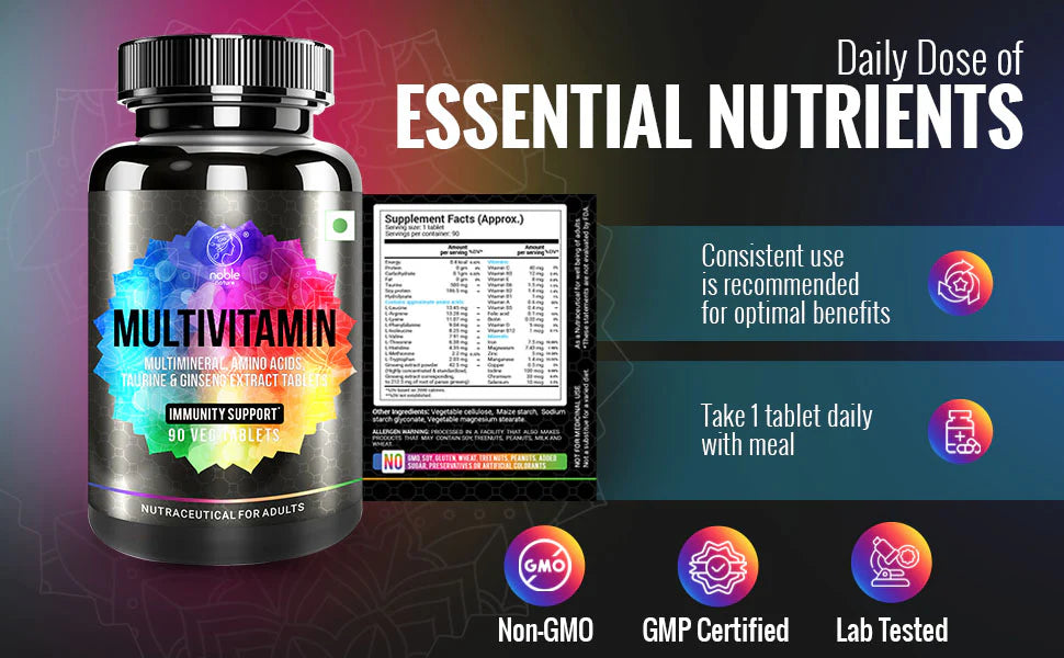 أقراص الفيتامينات المتعددة 