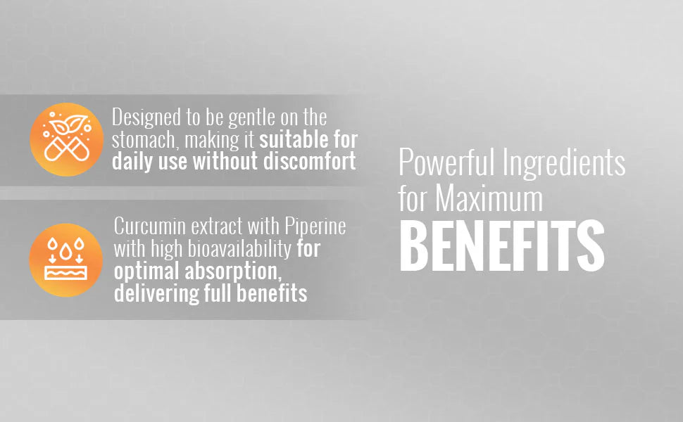 كبسولات مستخلص الكركمين 95%