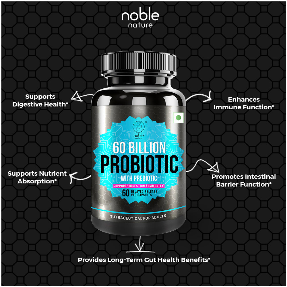 60 Billion Cfus Probiotic Capsules