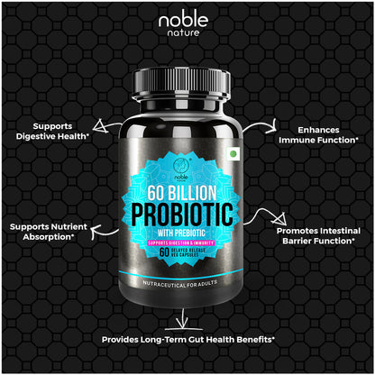 60 Billion Cfus Probiotic Capsules