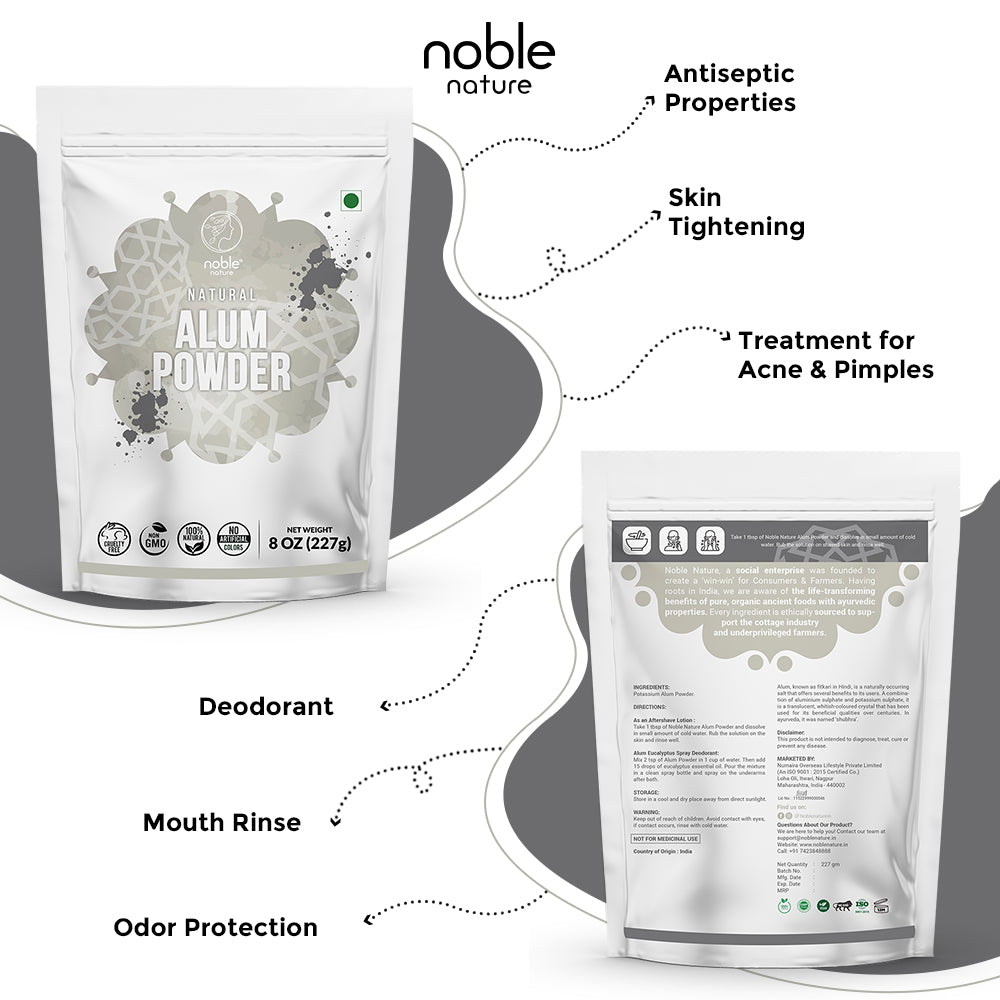 Natural Purified Alum Powder