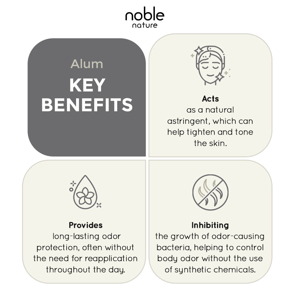 Natural Purified Alum Powder