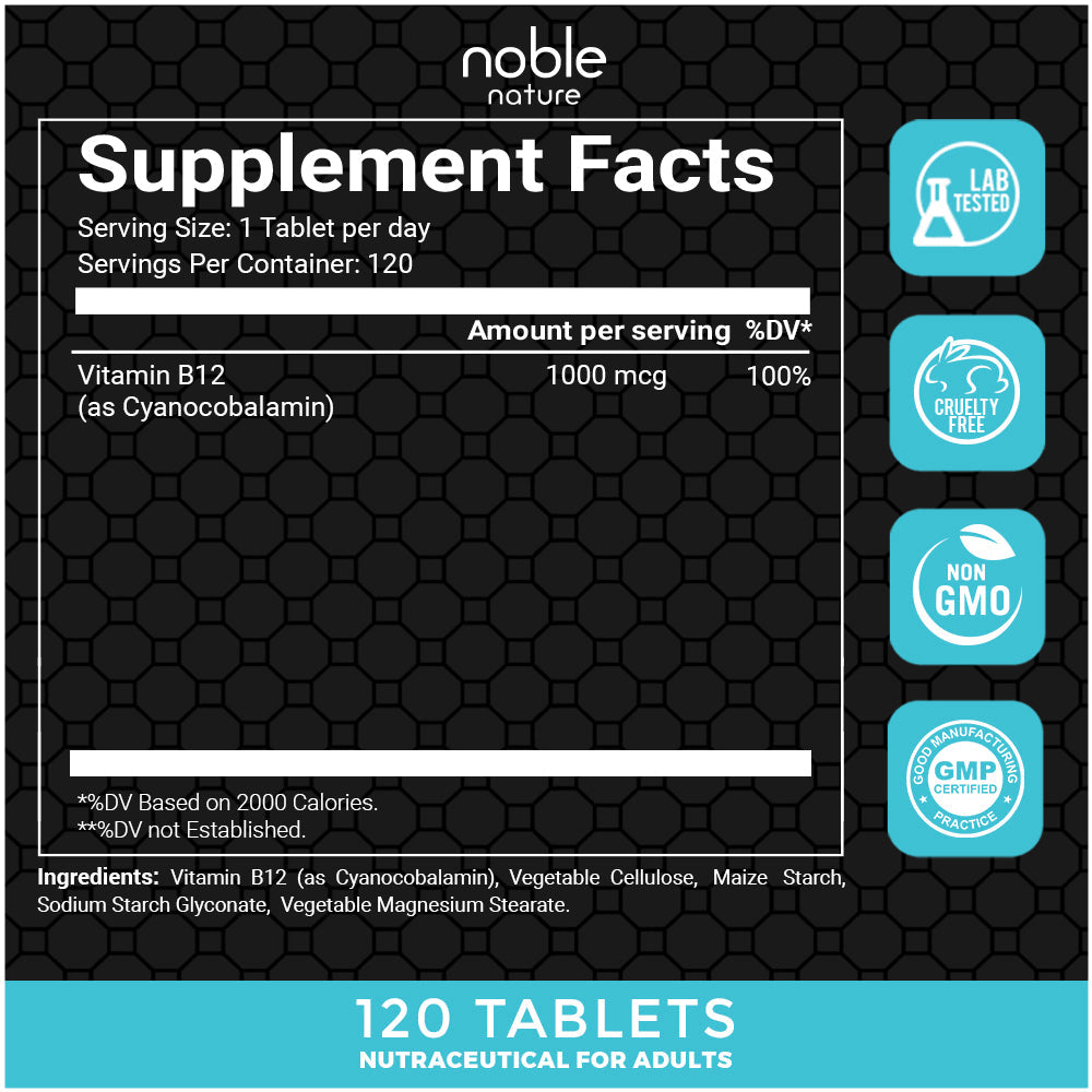 أقراص فيتامين ب12 