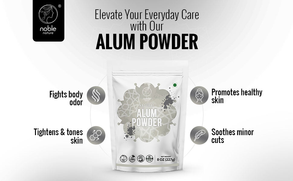 Natural Purified Alum Powder