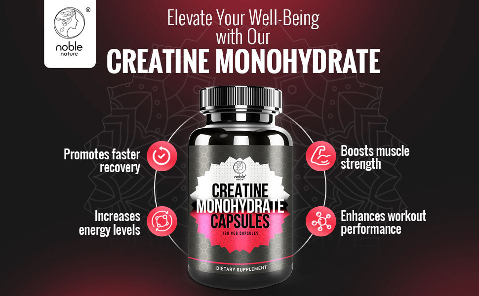 كبسولات الكرياتين أحادية الهيدرات
