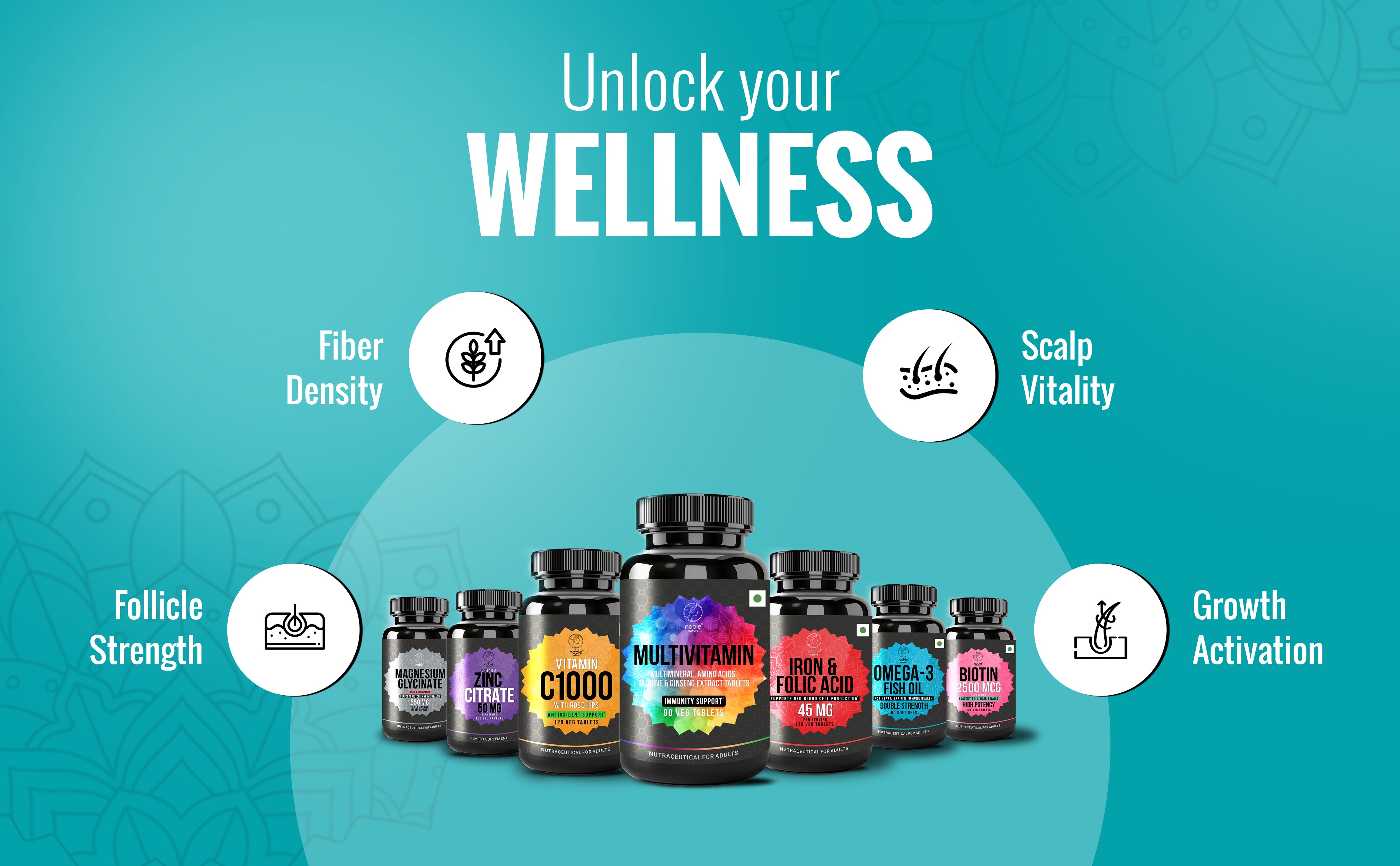 نمو الشعر وتقوية الأظافر