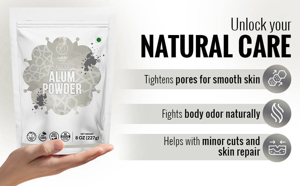 Natural Purified Alum Powder