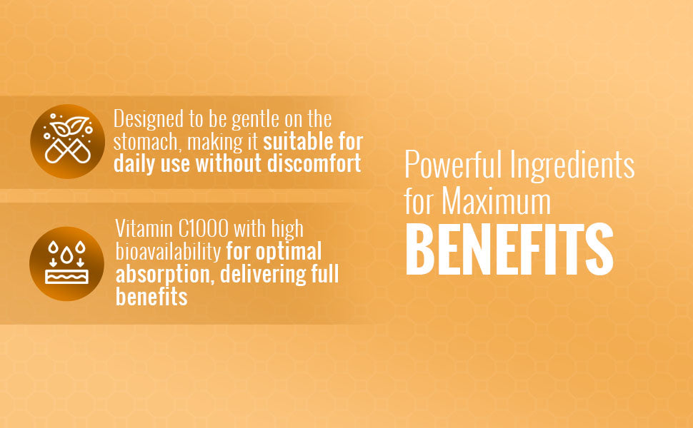 Vitamin C1000 with rose hips-120 Tablets