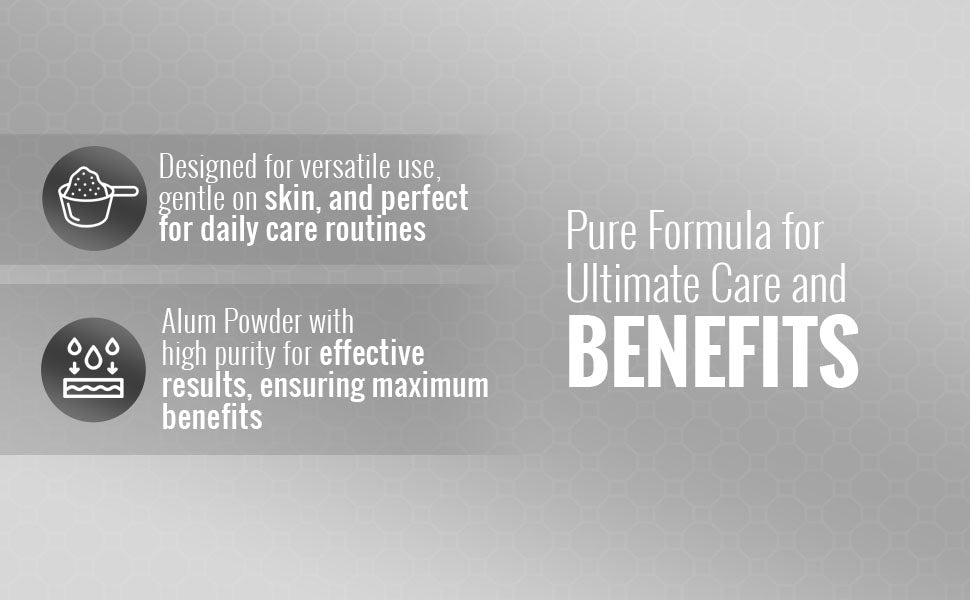 Natural Purified Alum Powder