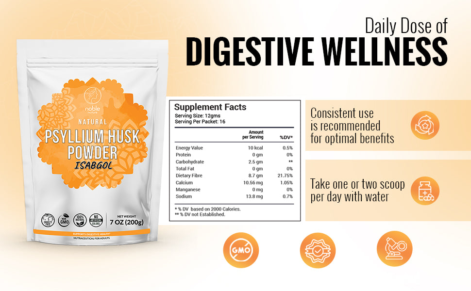 Natural Psyllium Husk Powder