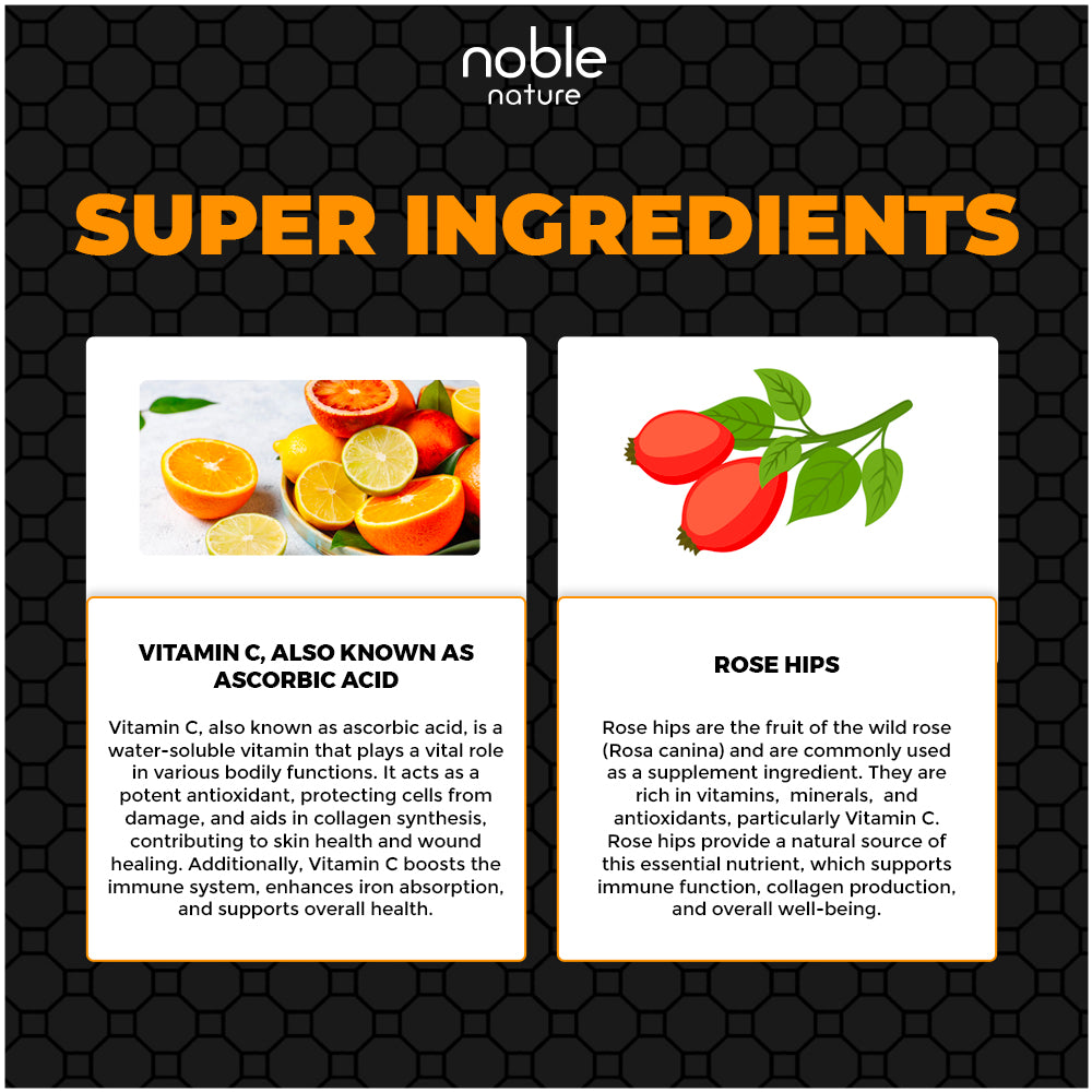 Vitamin C1000 with rose hips-120 Tablets