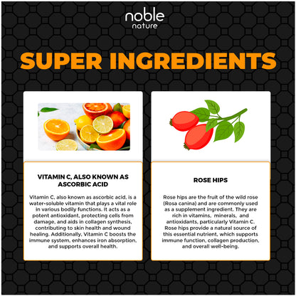 Vitamin C1000 with rose hips-120 Tablets