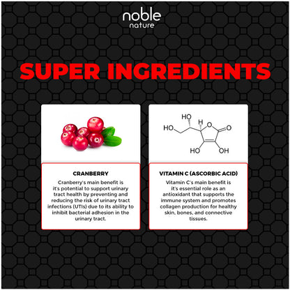 Cranberry Concentrate Extract + Vitamin C | 30,000mg | 120 Capsules