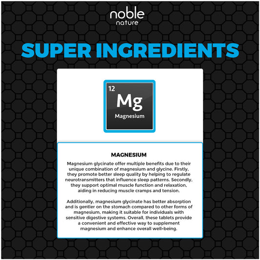 Chelated Magnesium Glycinate 3500mg 120 Tablets