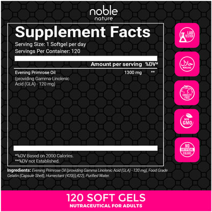 Evening Primrose Oil Soft Gels