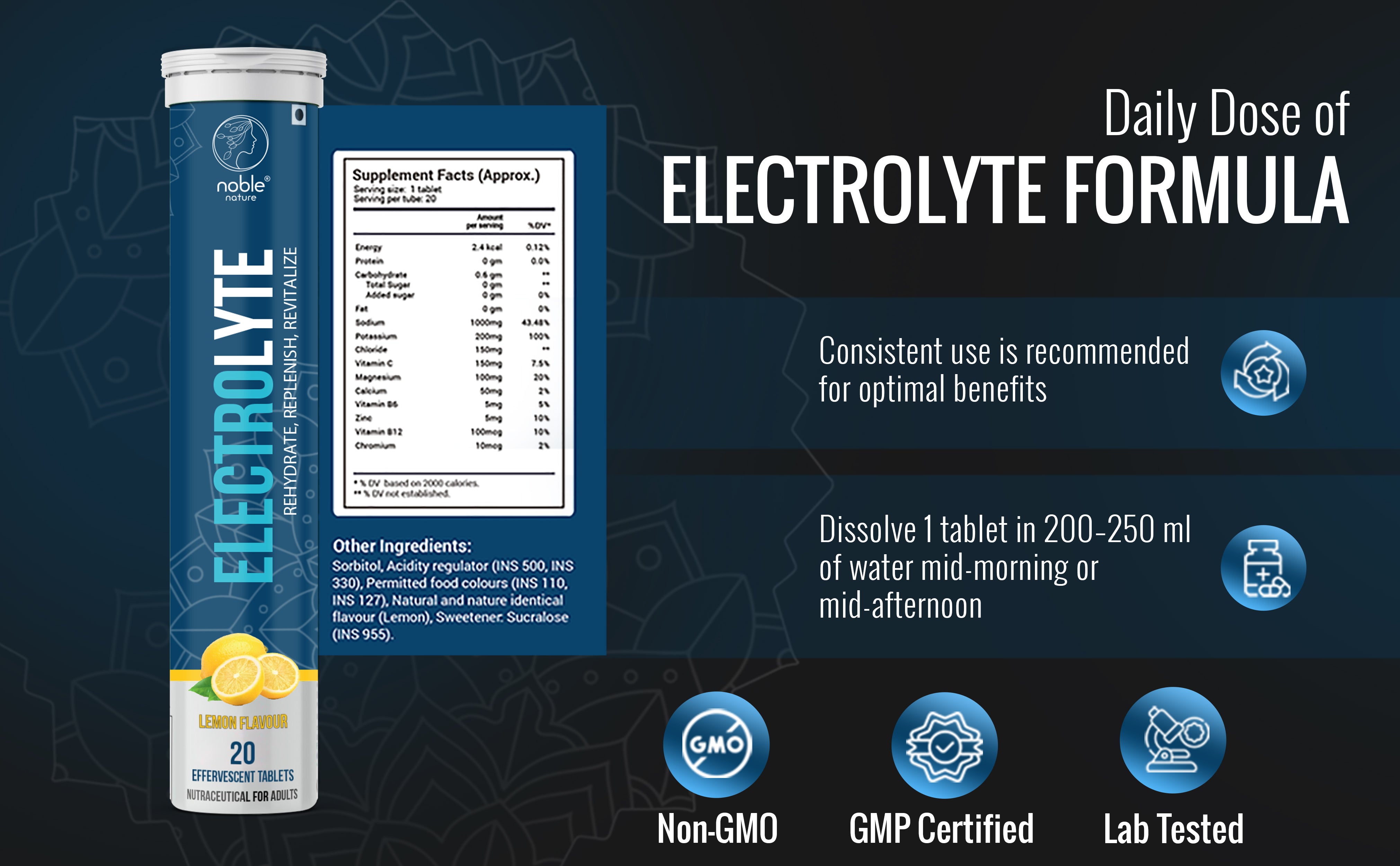 أقراص فوارة إلكتروليتية