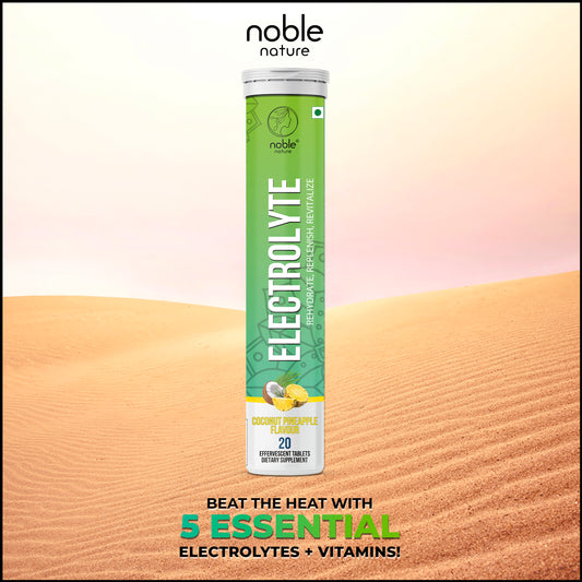 Electrolyte Effervescent Tablets (Coconut Pineapple)