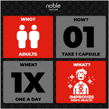 نوبل نيتشر، جينسنغ باناكس أحمر كوري نقي - 120 كبسولة نباتية - جينسنوسيدات عالية القوة - مسحوق مستخلص جذر الجينسنغ للطاقة والفعالية والقوة والحيوية والتركيز للرجال والنساء