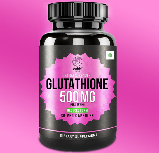كبسولات نوبل نيتشر جلوتاثيون ٥٠٠ ملغ قوة إضافية، شكل مخفّض - ٣٠ كبسولة نباتية