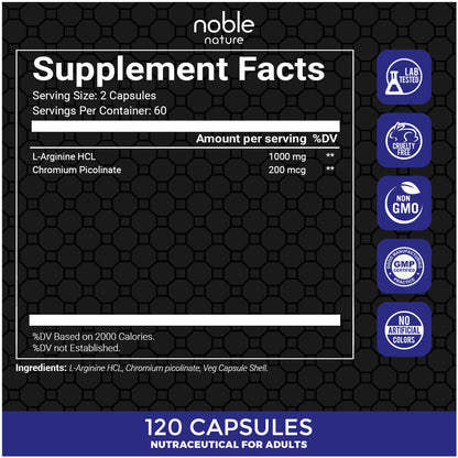 كبسولات إل أرجينين