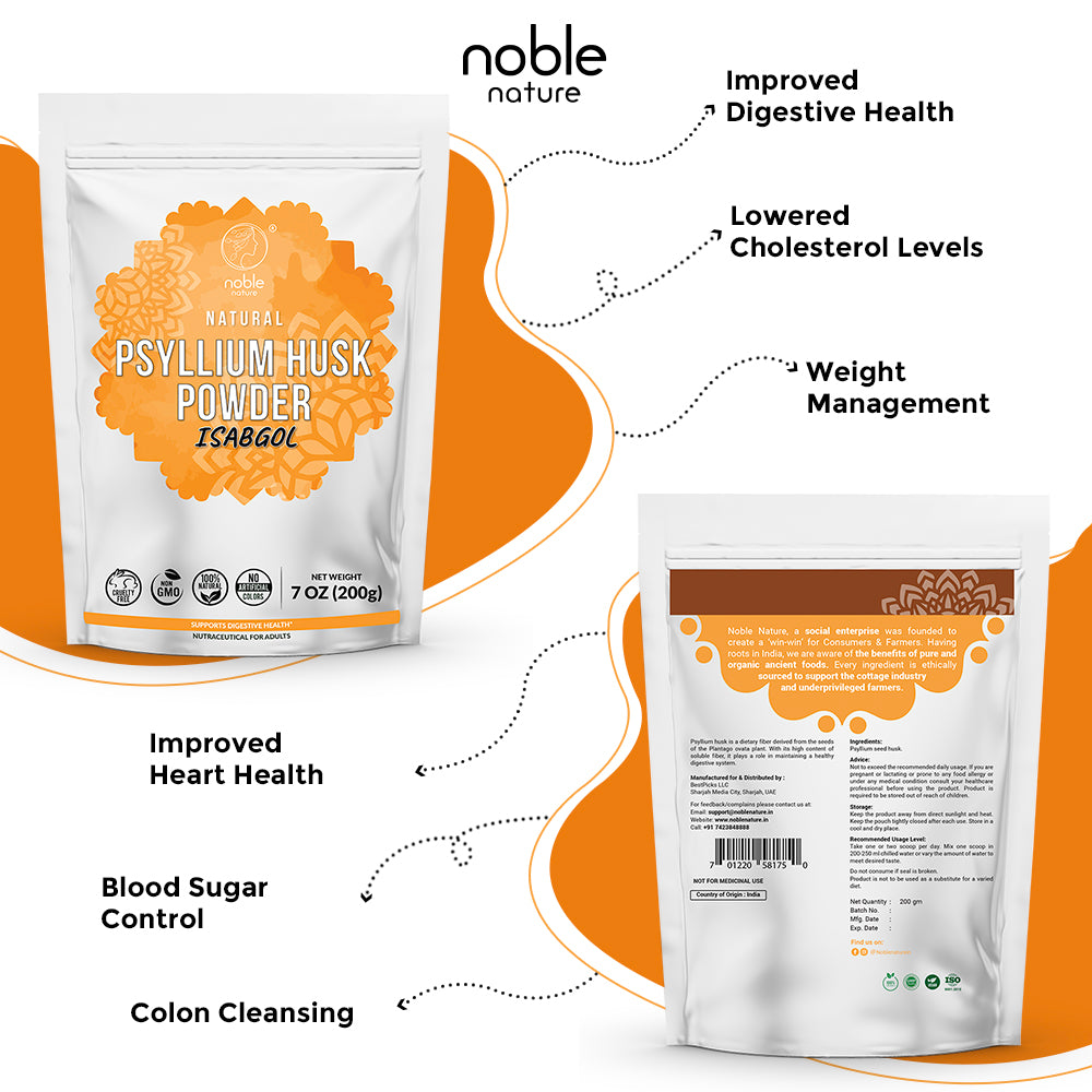 Natural Psyllium Husk Powder