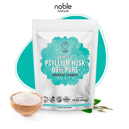 Natural Psyllium Husk Powder (16oz/454g)