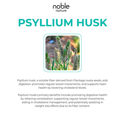 Natural Psyllium Husk Powder (16oz/454g)
