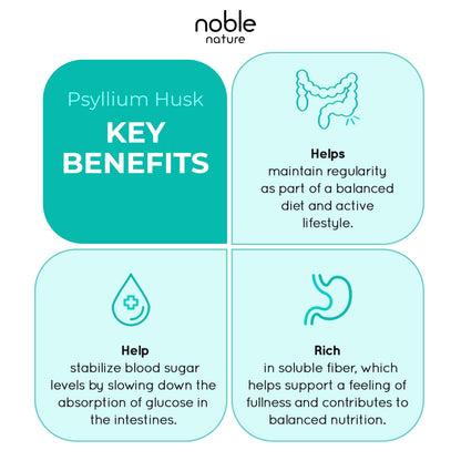 Natural Psyllium Husk Powder (16oz/454g)