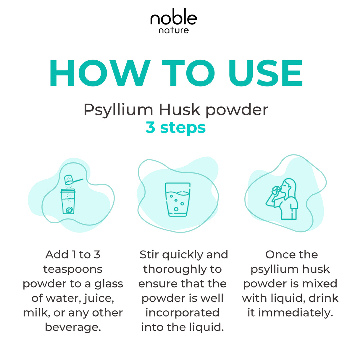 Natural Psyllium Husk Powder (16oz/454g)