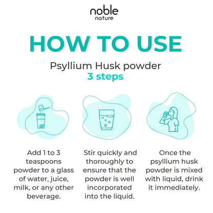 Natural Psyllium Husk Powder (16oz/454g)