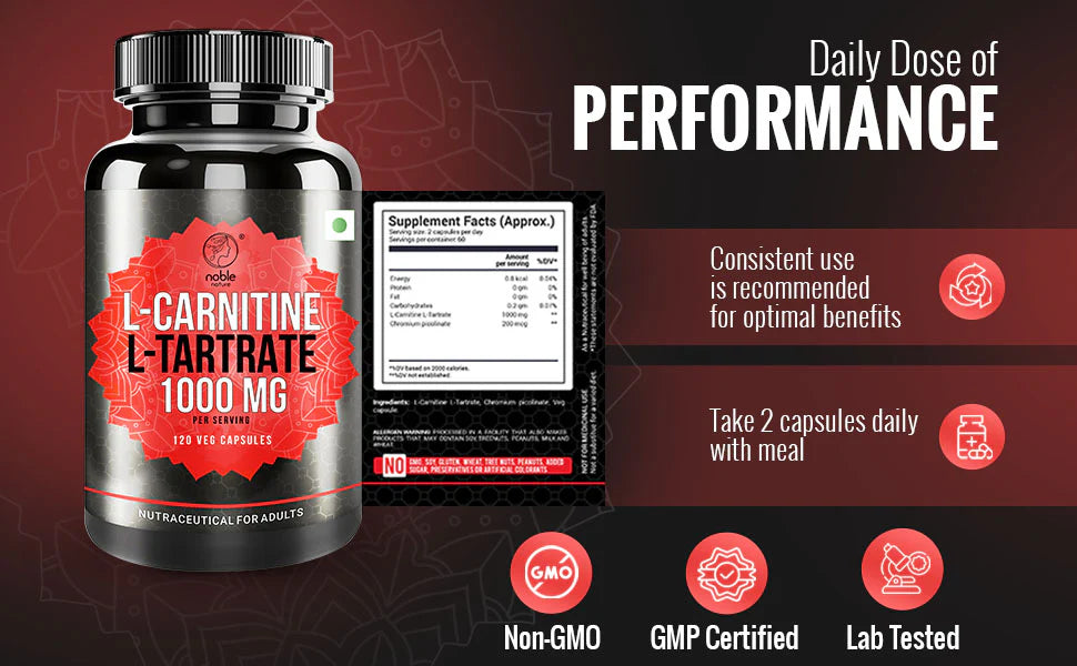 كبسولات إل كارنيتين إل تارترات 