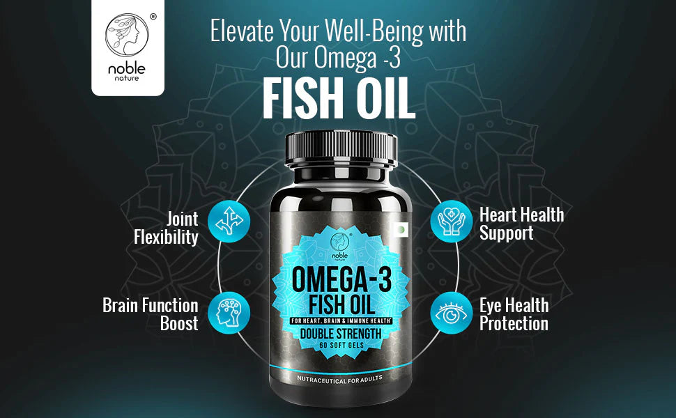 كبسولات زيت السمك أوميغا 3 الناعمة 